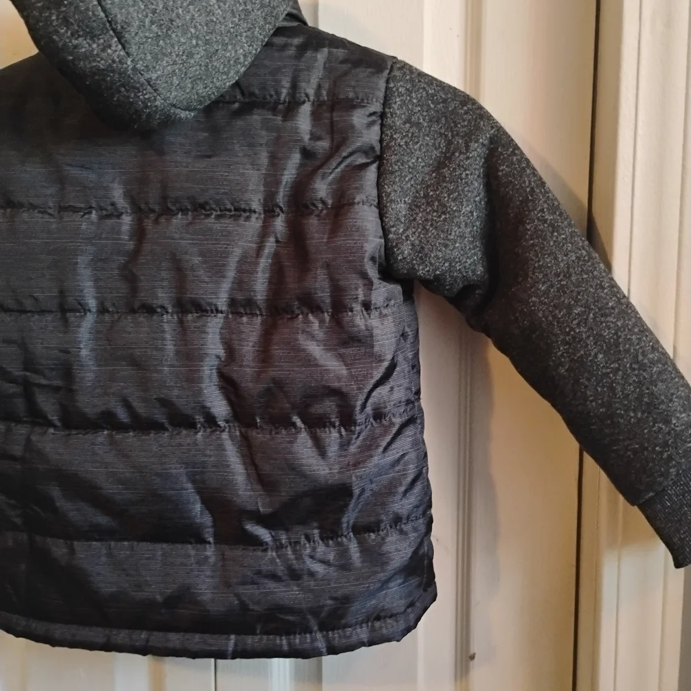 Brooklyn Laundry Kids Black and Gray Puffer Jacket